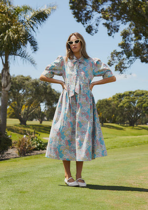 Thing Thing Nightfall Dress 8539 in Floral Frenzy